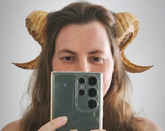 Draenei-hoorns voor cosplay / 3D-print / drakenhoorns / fantasiehoorns / hoorn 5