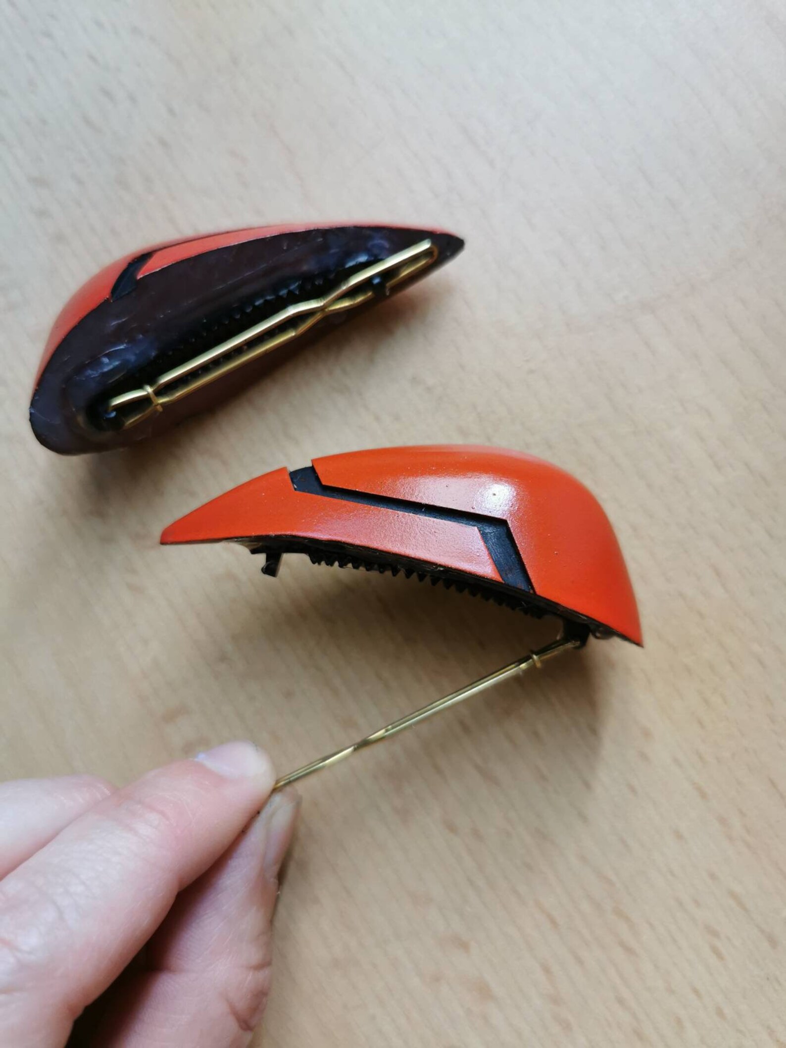 Asuka Langley A10 Evangelion Hair Clips Etsy
