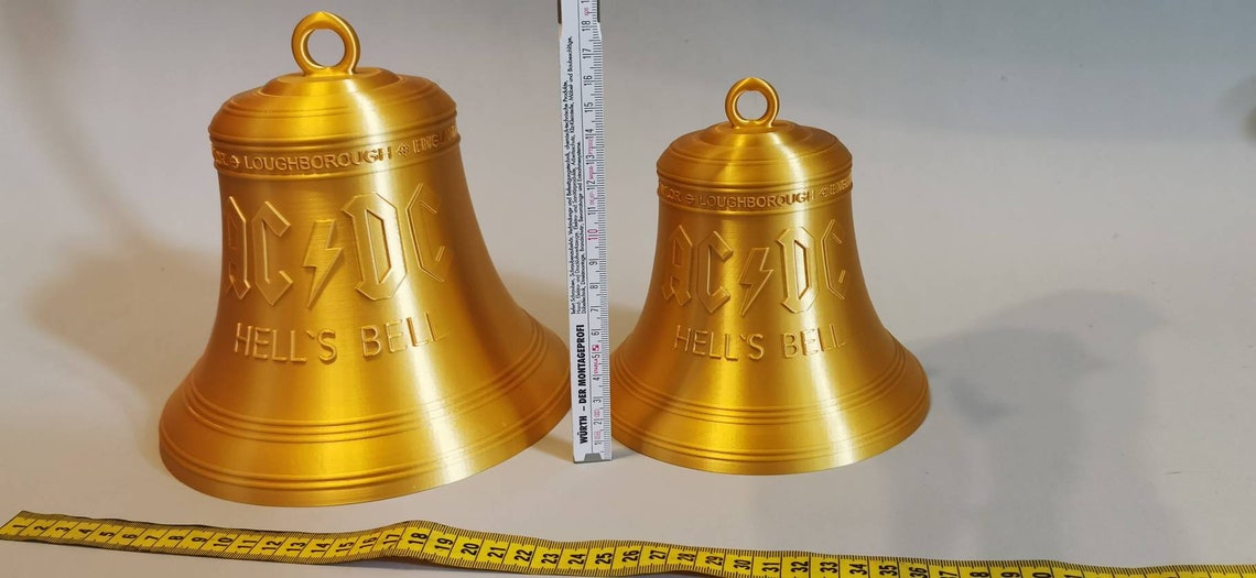 AC/DC Bell - FanArt - Highway to Hell - Hell's Bell's - Etsy.de