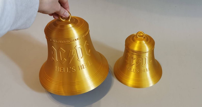 AC/DC Bell - FanArt - Highway to Hell - Hell's Bell's - Etsy.de