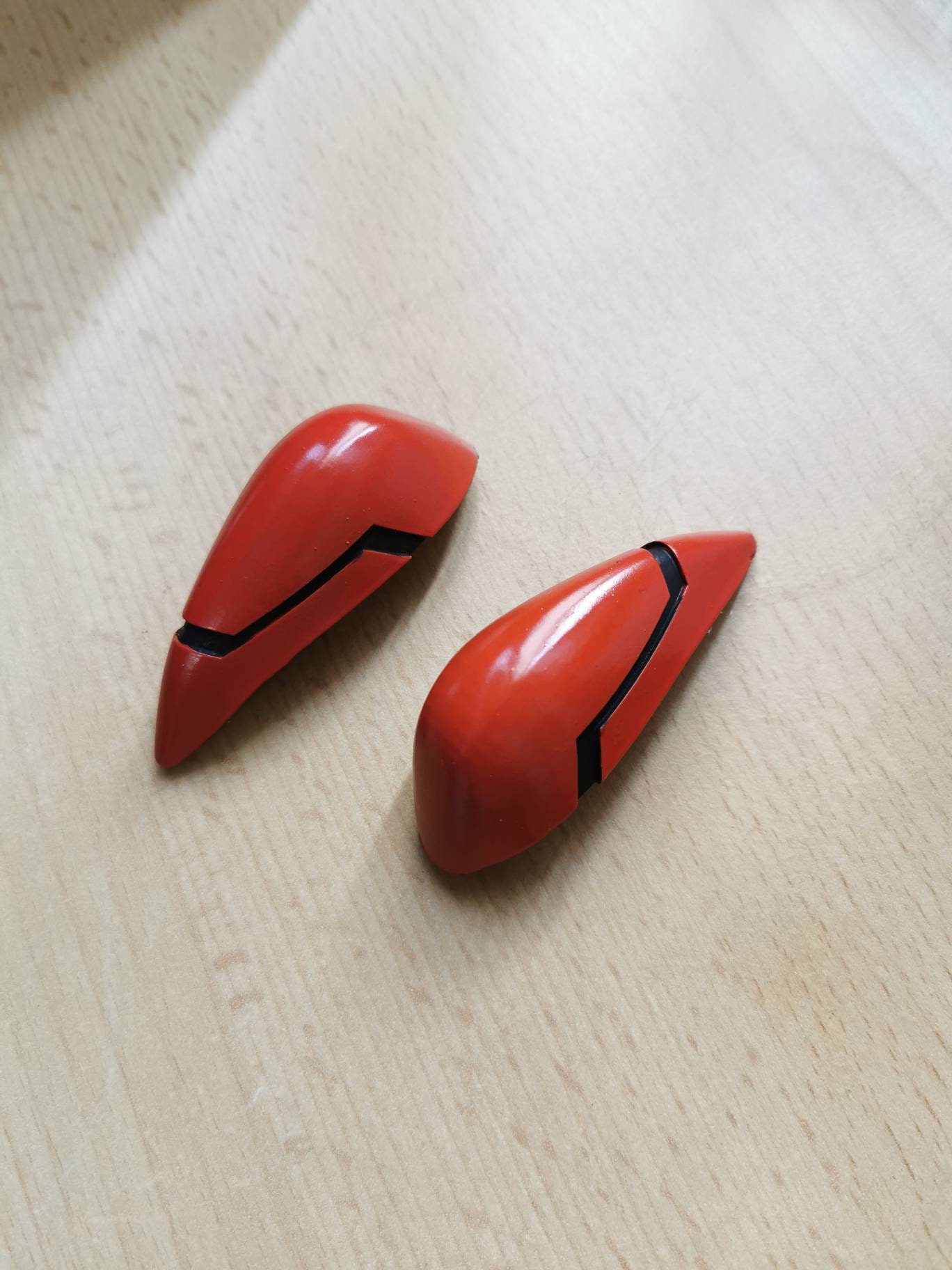Asuka Langley A10 Evangelion Hair Clips Etsy UK