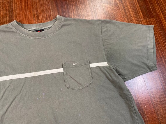 Vintage Nike shirt 90s nike tshirt nike pocket shi