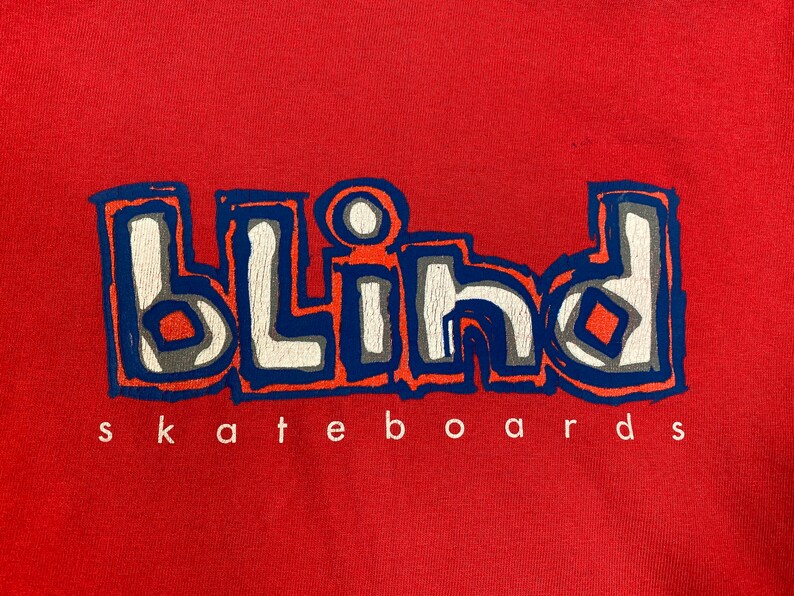 blind skateboards tshirt