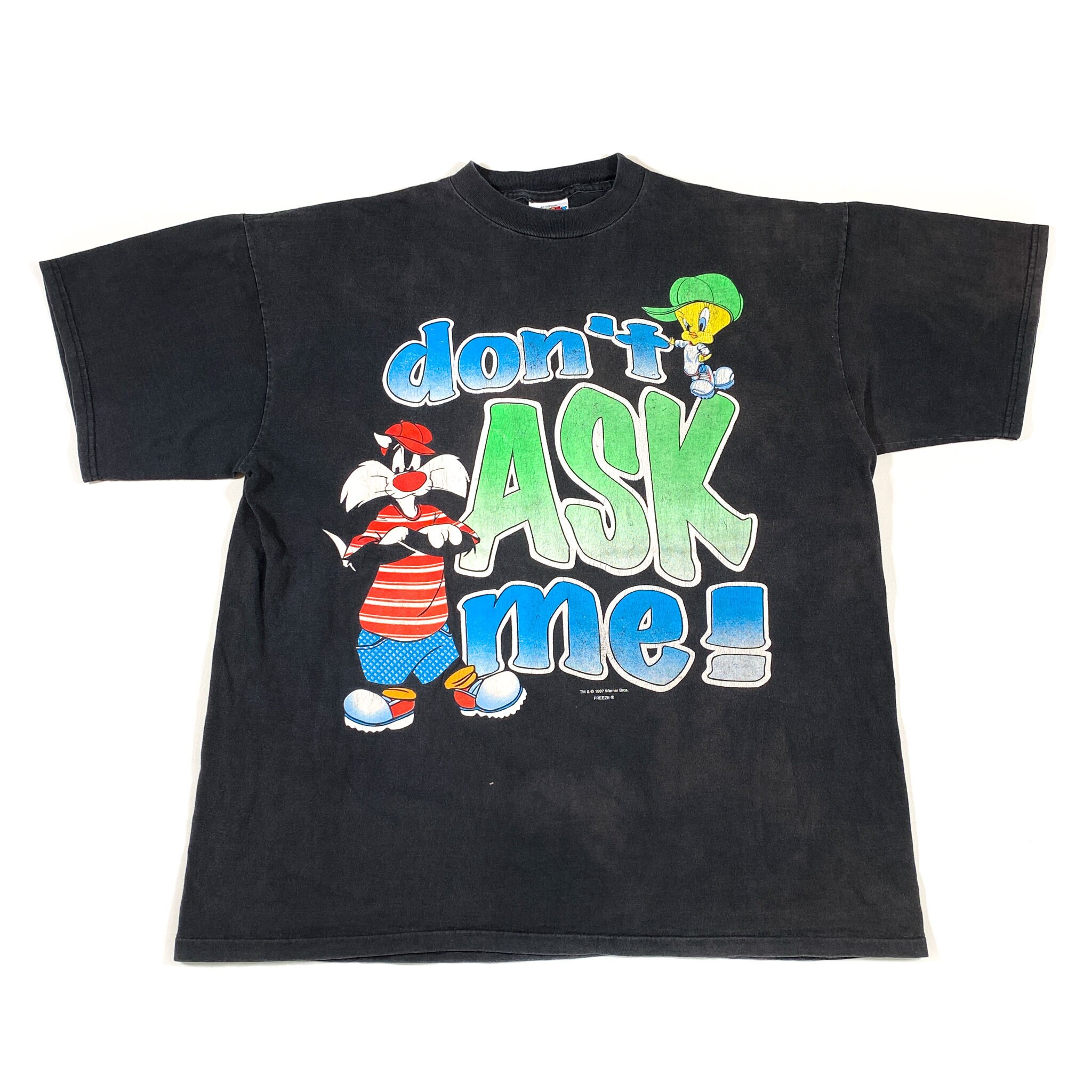 Vintage Looney Tunes Shirt 90s Looney Tunes Tshirt 90s Dont Ask Me 