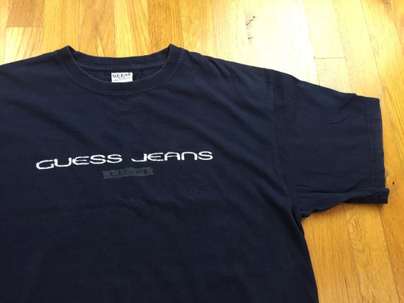 guess jeans shirt vintage