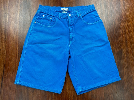 Vintage Guess Jeans shorts 90s guess shorts blue … - image 1