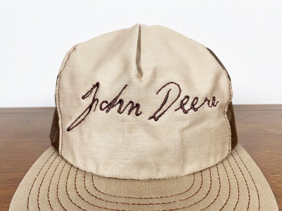 Vintage John Deere trucker hat 80s john deere hat… - image 3