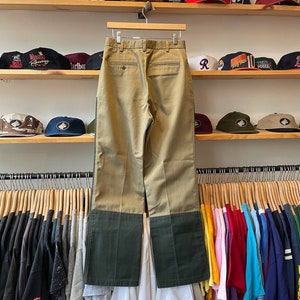 Vintage 90's Kevin's Made in USA Canvas Panel Work Pants