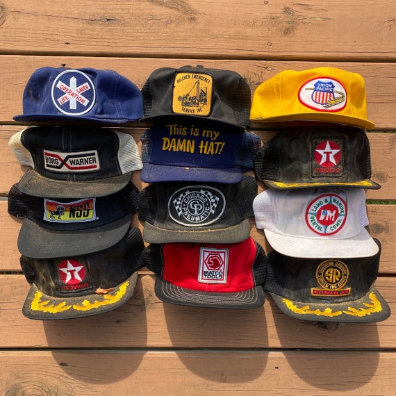 Vintage Trucker Hat Lot 80s Trucker hat vintage trucker hat Etsy