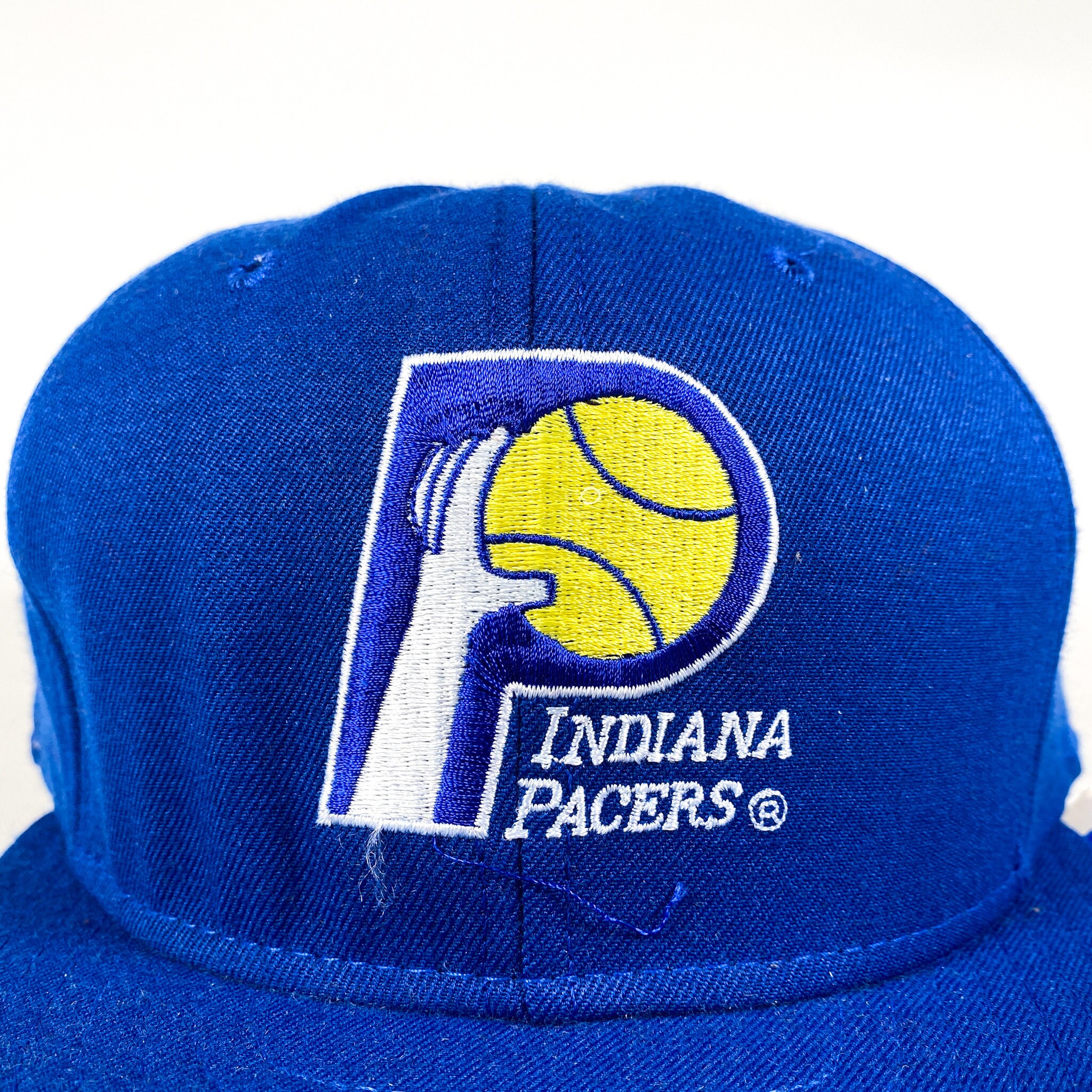 Vintage Indiana Pacers Hat 90s Indiana Pacers cap 90s Pacers snapback made in usa ajd snapback Indianapolis indy pacers hat nba snapback hat