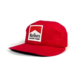 Vintage Marlboro Racing Hat 90s Marlboro Racing Team Cap Vintage