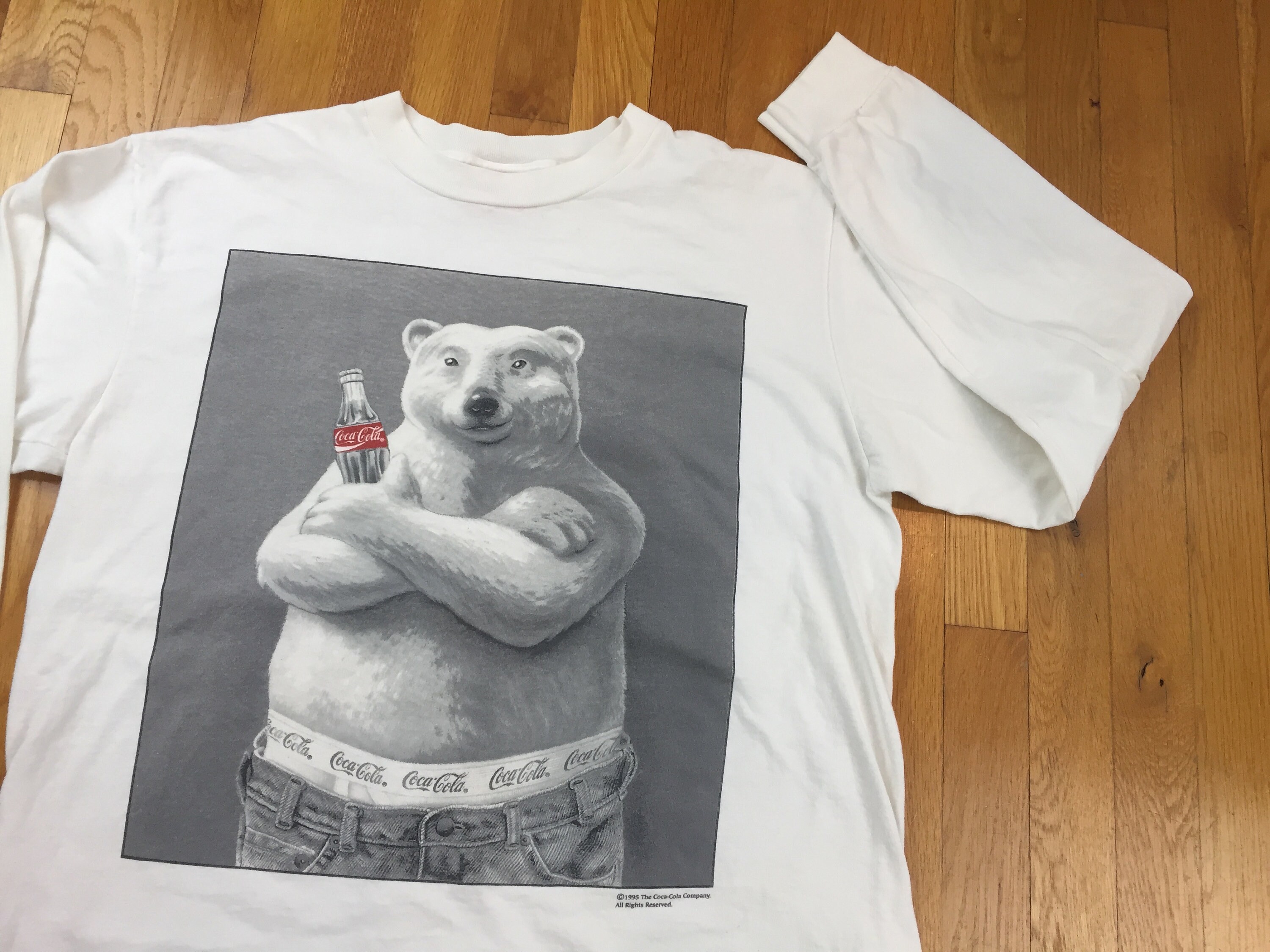 coke polar bear shirt