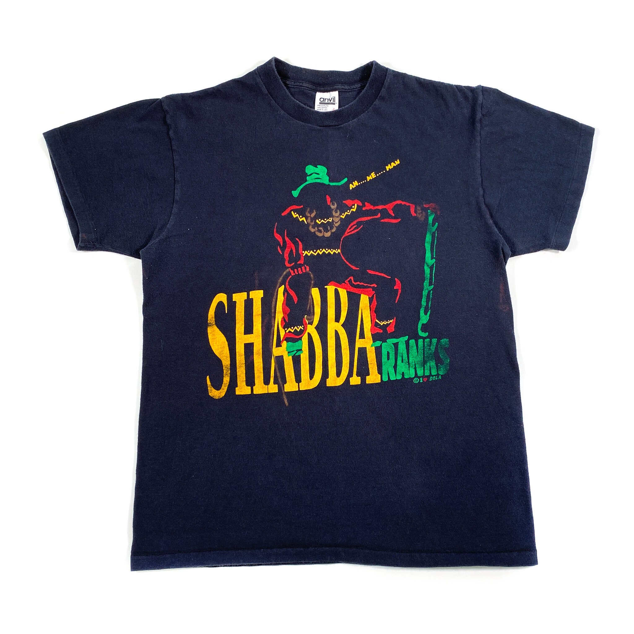 90s SHABBA RANKS Tシャツ RAP TEES REGGAE