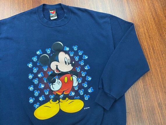 Vintage Mickey Mouse Sweatshirt 90s Mickey Sweatshirt Mickey 