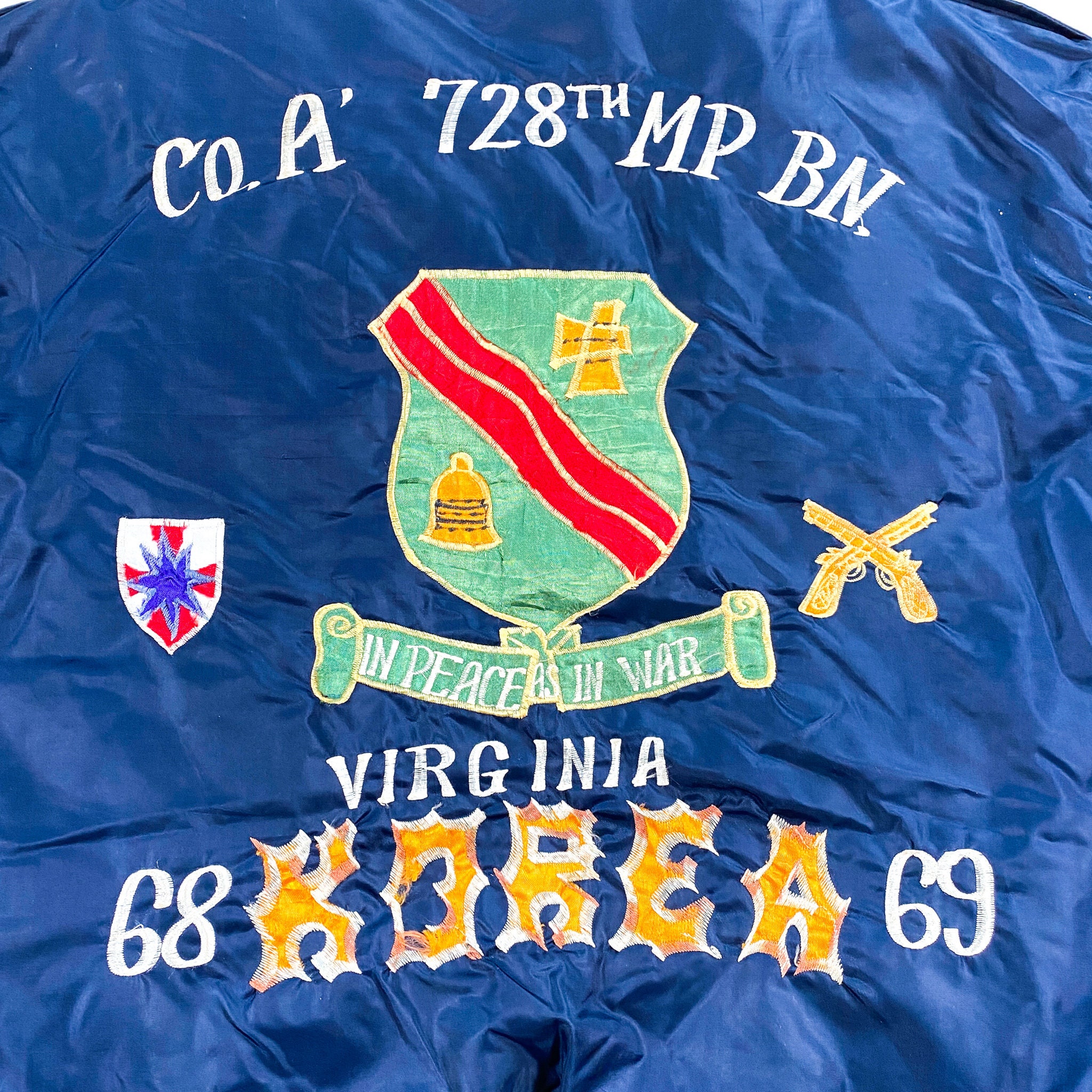 Vintage Korea Souvenir Coat 60s Korean Jacket Korea Jacket Co Etsy