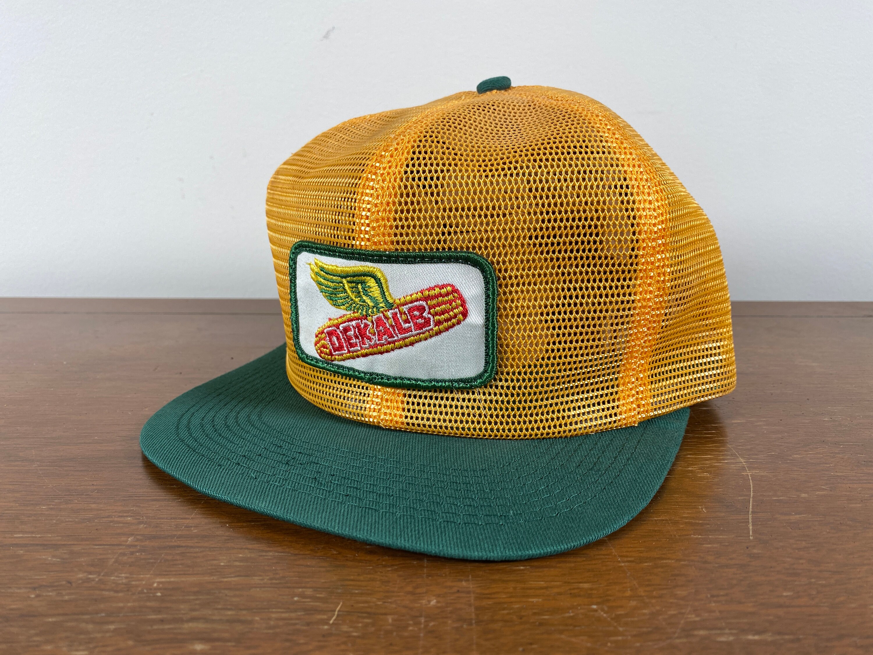 Vintage Dekalb K Brand Trucker Hat 70s 