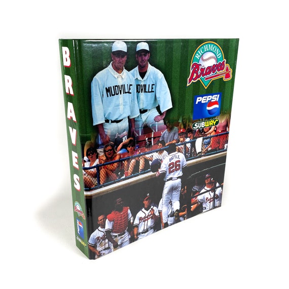 Vintage Richmond Braves Binder 90s Richmond Braves Folder 90s