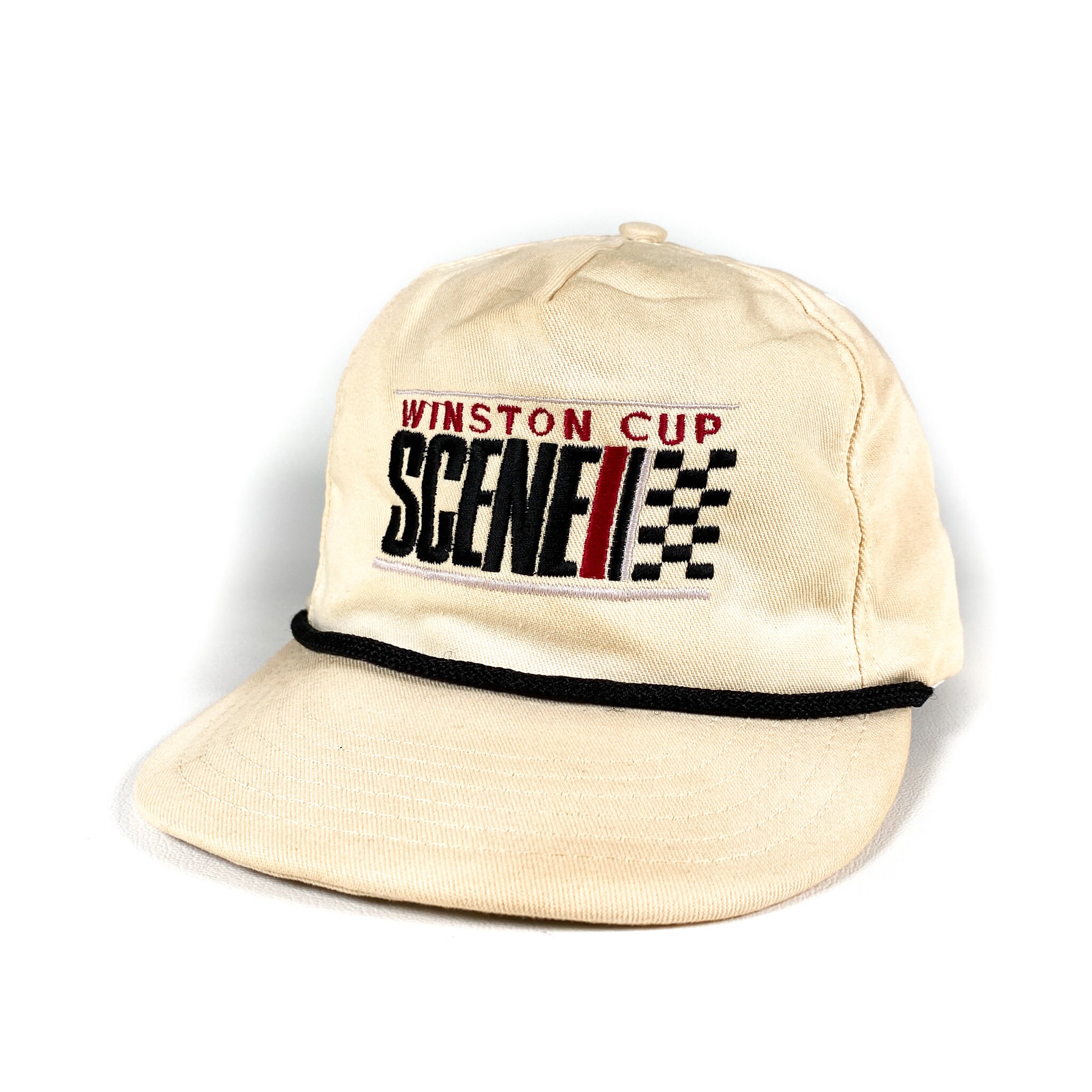 Vintage Winston Cup Scene Hat 90s 