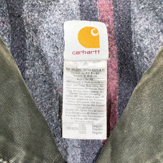 Vintage 2004 Carhartt C58 MOS Lined Chore Jacket - image 6