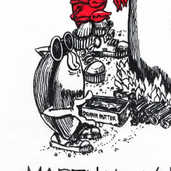 Vintage Lobster Boil Shirt 90s Lobster Boil tshirt ne… Gem