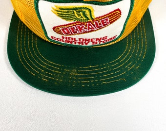 Vintage Dekalb Trucker Hat 80s Dekalb 