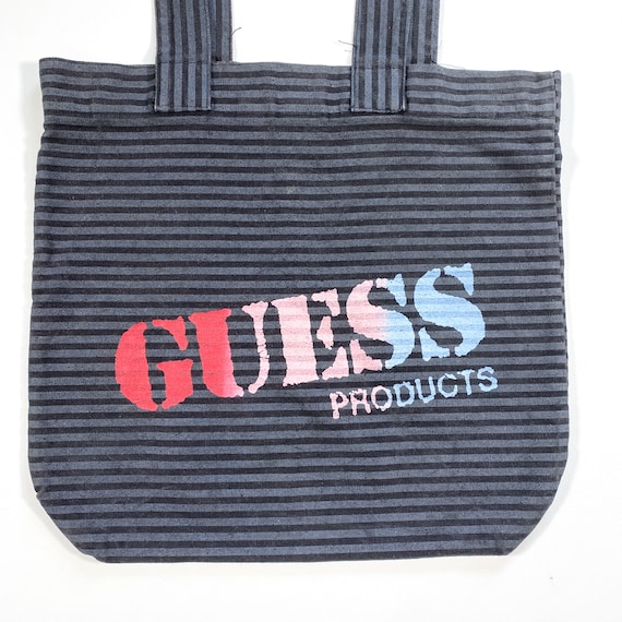 Vintage Guess Jeans Tote Bag 90s Guess Jeans Bag … - image 2