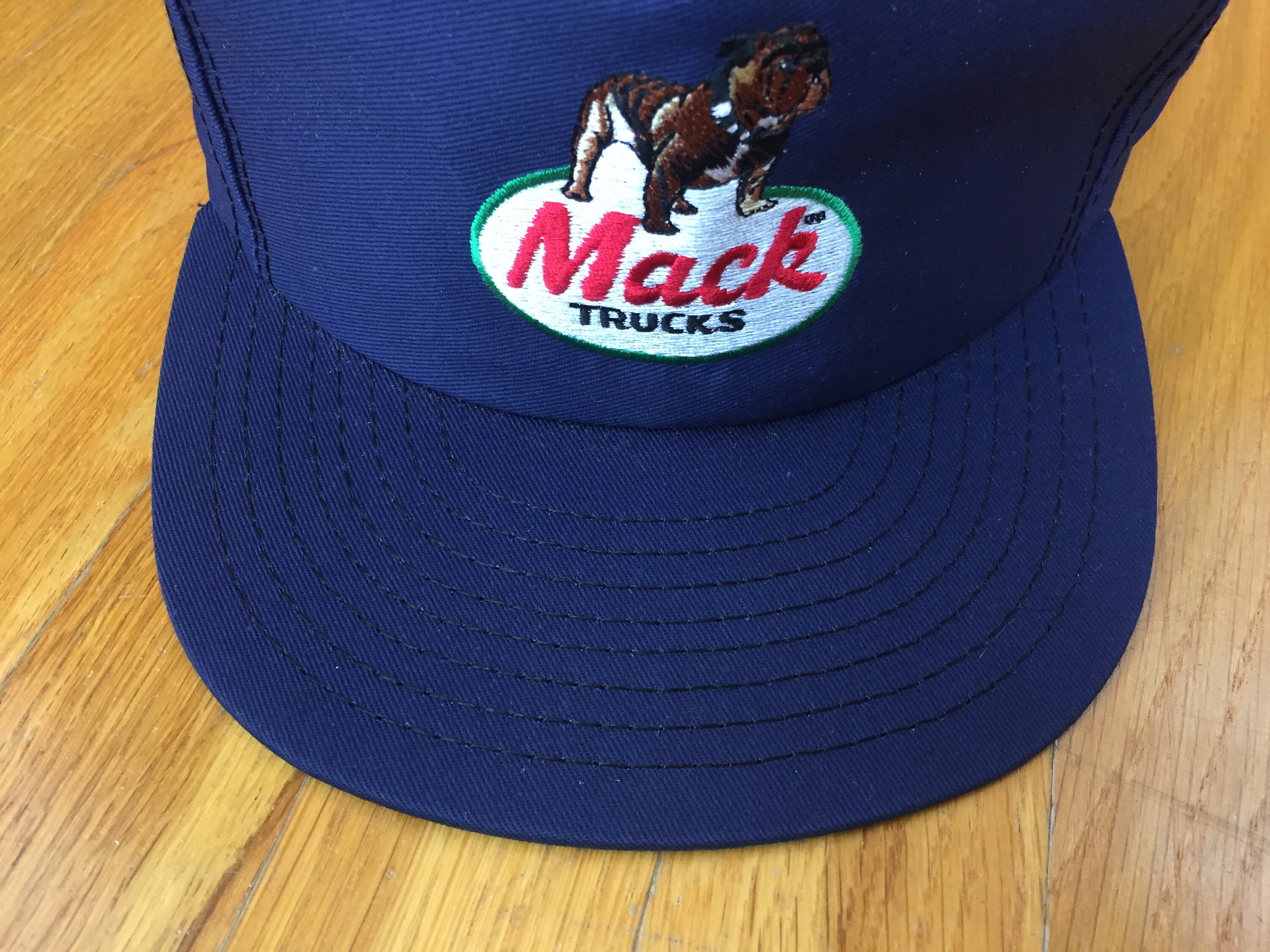 Vintage Mack Truck hat 80s mack trucks louisville mfg hat navy Etsy