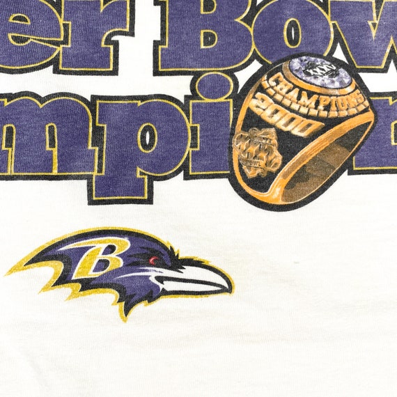 Vintage Super Bowl Ravens Shirt 2001 super bowl x… - image 3