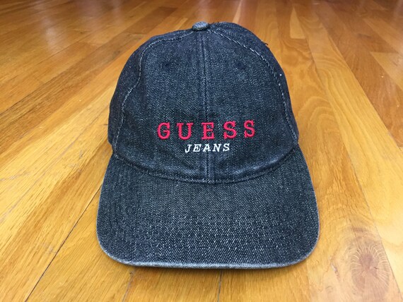 guess denim hat