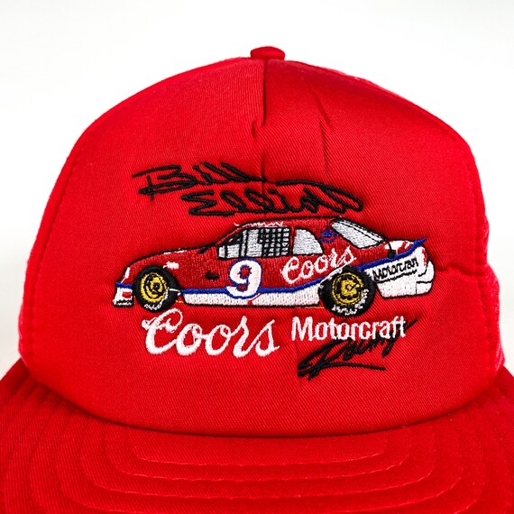 Vintage Coors Bill Elliott hat 80s coors hat coor… - image 4