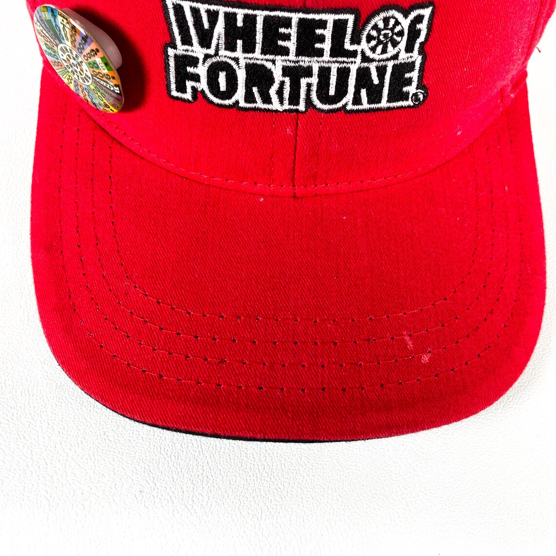 Vintage Wheel of Fortune hat 90s Wheel of Fortune cap made in Etsy