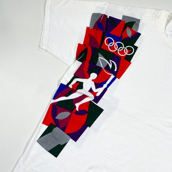 Vintage Atlanta Olympics Shirt and Shorts 1996 At… - image 5