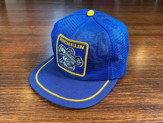 Vintage Michelin Tires hat 80s michelin hat vintag