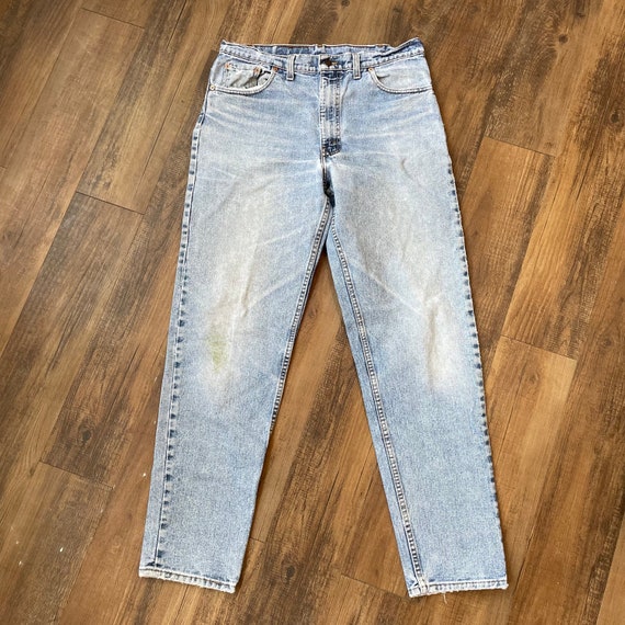 Vintage 2001 Levis 550 Light-Wash Jeans - image 2