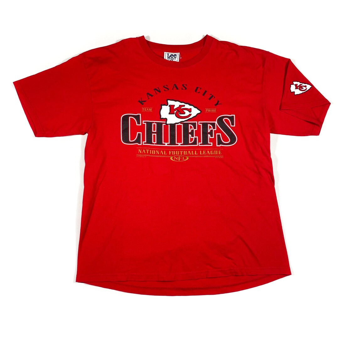 Vintage KC Chiefs Shirt 90s Kansas City Chiefs Tshirt 1999 Kc - Etsy