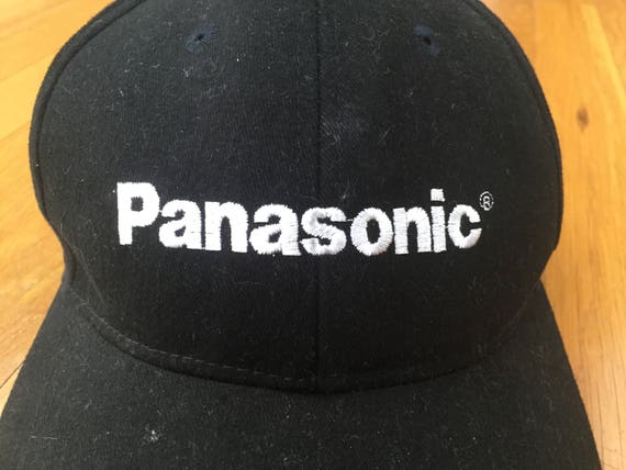 Vintage Panasonic Hat Black Snapback Dad Hat Cap Palasonic Promo
