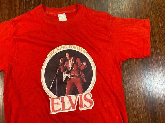 Vintage Elvis shirt 70s elvis tshirt 1977 elvis ts