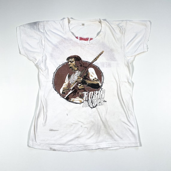 Vintage Robin Trower Shirt 80s Robin Trower tshir… - image 1