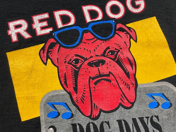 Vintage Red Dog Concert shirt 90s red dog shirt 1… - image 10