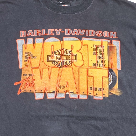 Vintage Quantico Harley Shirt 90s harley davidson… - image 2