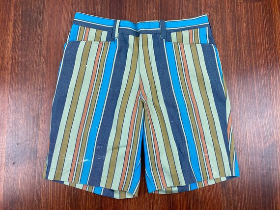 Vintage Levis striped shorts 70s levis shorts vint
