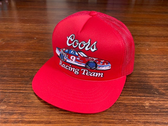 Vintage Coors Bill Elliott hat 80s coors hat coors