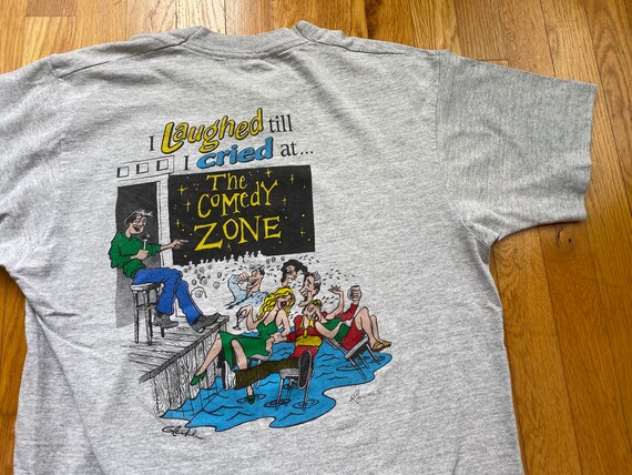 Vintage Comedy Zone shirt 90s the comedy zone tshi