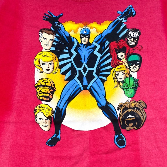 Vintage Marvel Inhumans Shirt 2000 marvel tshirt … - image 2