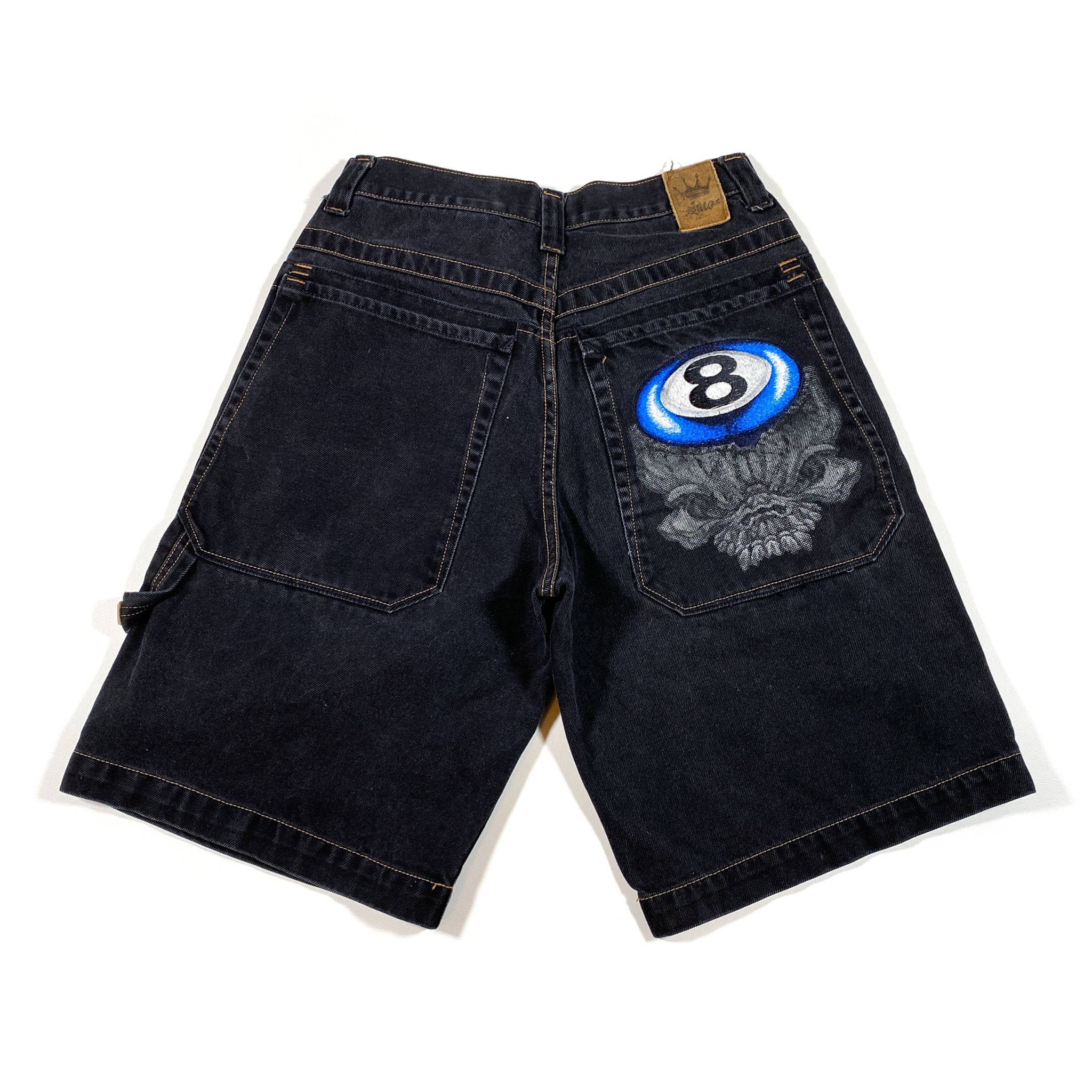 Vintage JNCO Shorts 90s Jnco Jean Shorts Jnco Jorts Black