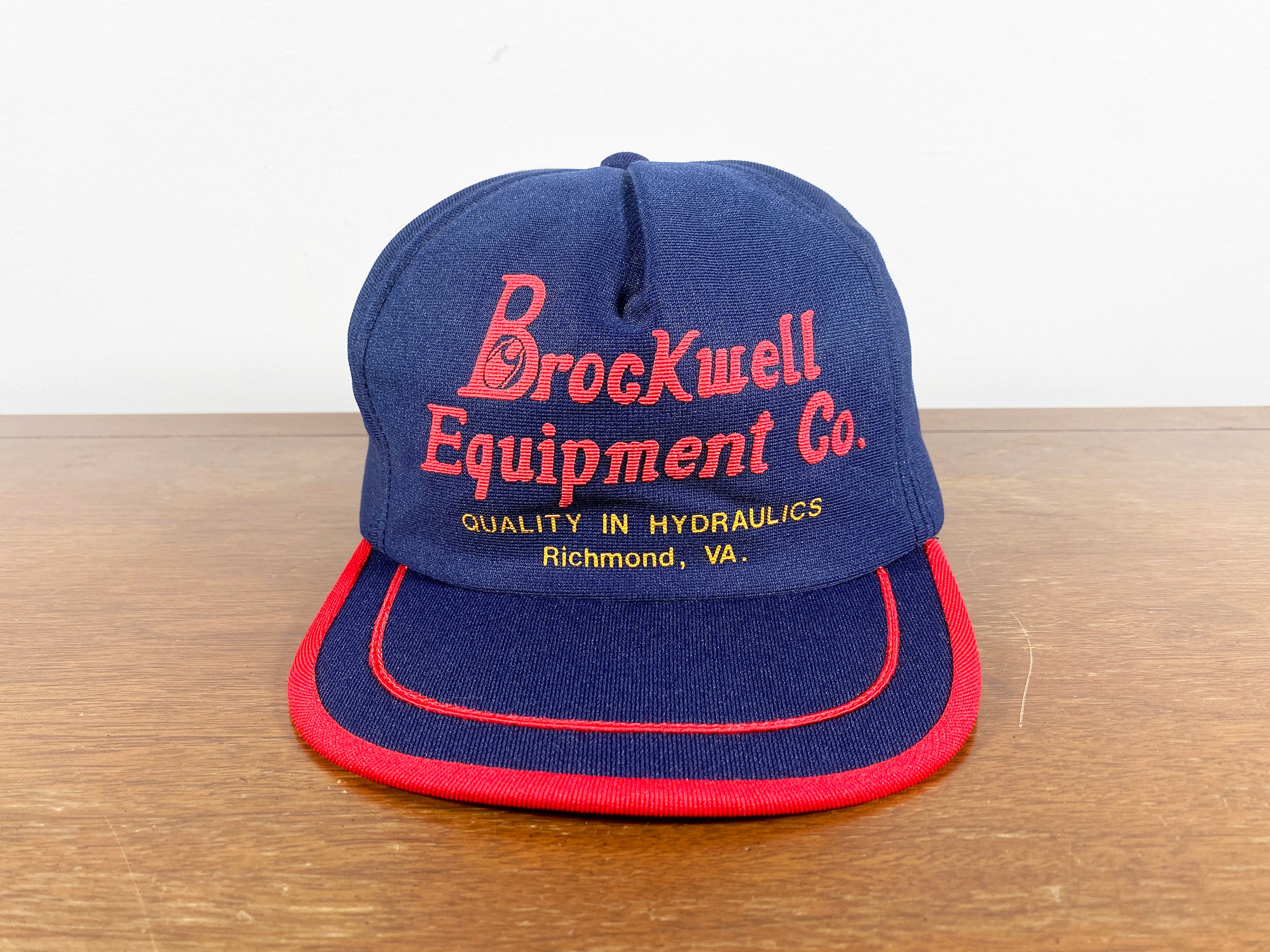 Vintage Rockwell Equipment hat 80s brockwell richmond hat 80s Etsy