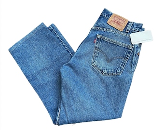 Vintage 90's Levi's 505 Dark Wash Jeans
