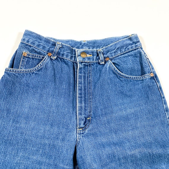 Vintage 70's LEE Riders Blue Jeans - image 4