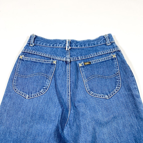 Vintage 70's LEE Riders Blue Jeans - image 7