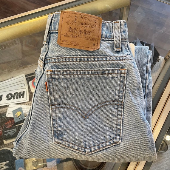 Vintage 1997 Levis 950 Light Wash Jeans - image 5